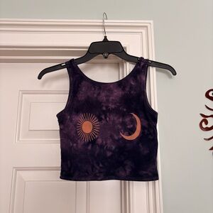 Purusha People XS celestial sun moon top